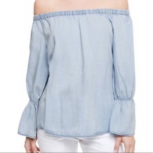 SANCTUARY off the shoulder blouse